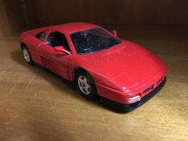 Ferrari 348tb 1:24 Bburago  (301) kein Lenkrad... 301