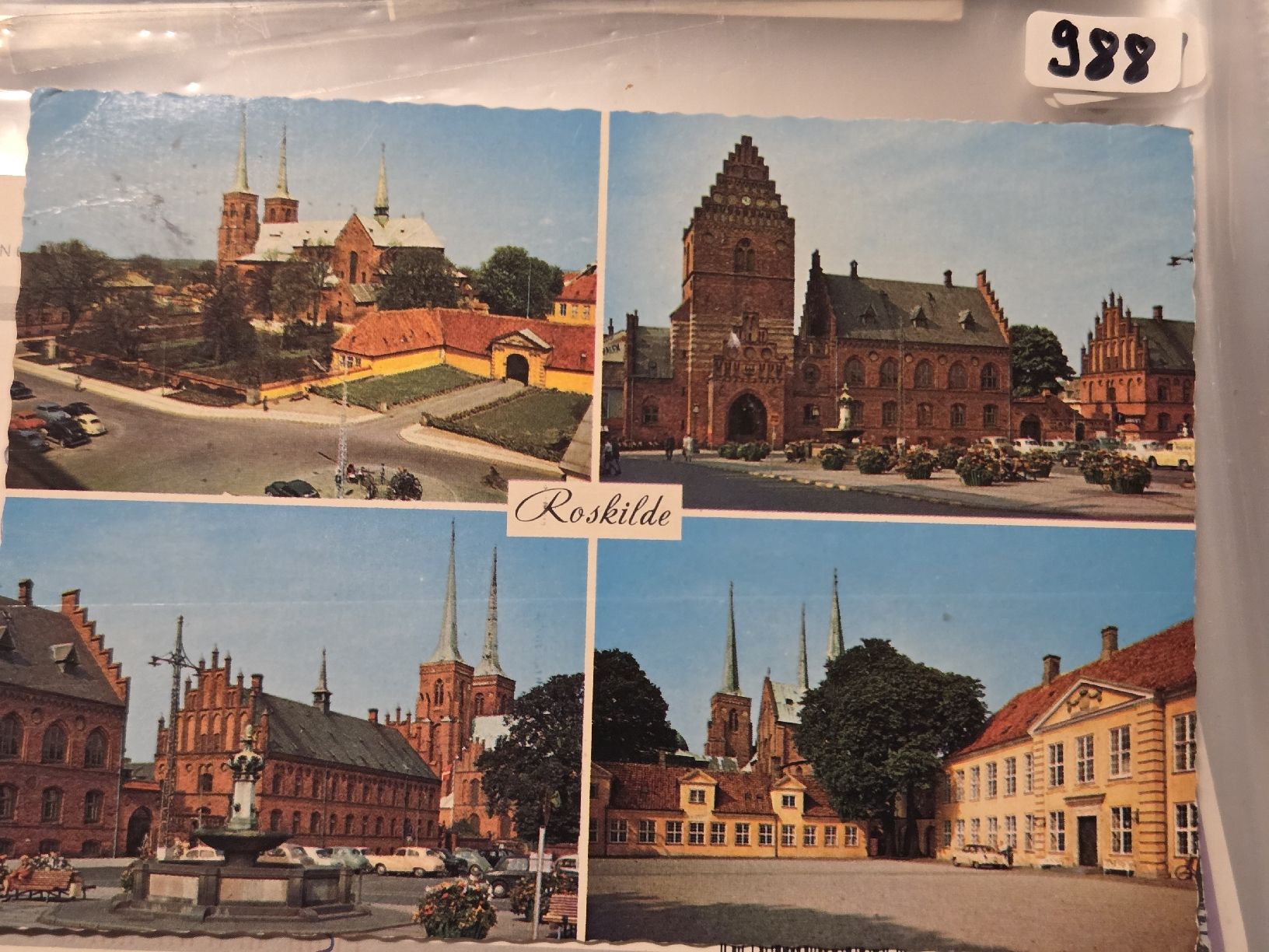 Cartoline postali: Ansichtskarte Roskilde Dänemark – Usato da Dintikon venduto da Vexi