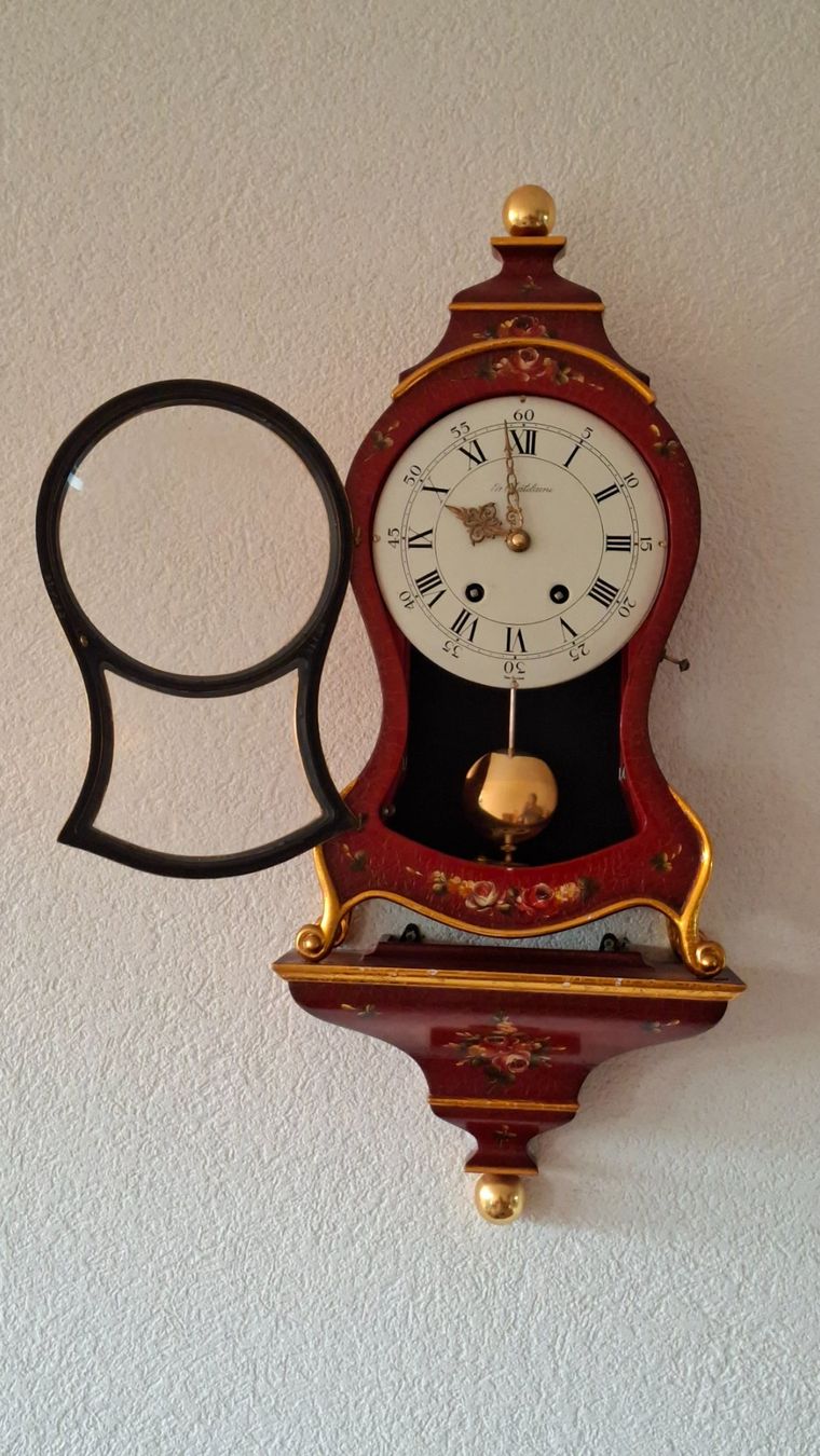Orologi da terra & Orologi da parete: Neuenburger Pendeluhr «La Châtelaine» – Usato da Bolligen venduto da t_christen 4