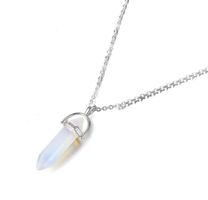 Kristall Anhänger Halskette Für Frauen & Männer Schmuck