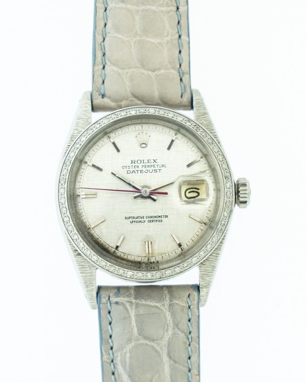 Rolex Orologi: Rolex Datejust Oyster Perpetual - Ghiera di Diamanti – Usato da Lugano venduto da R.Riccardo