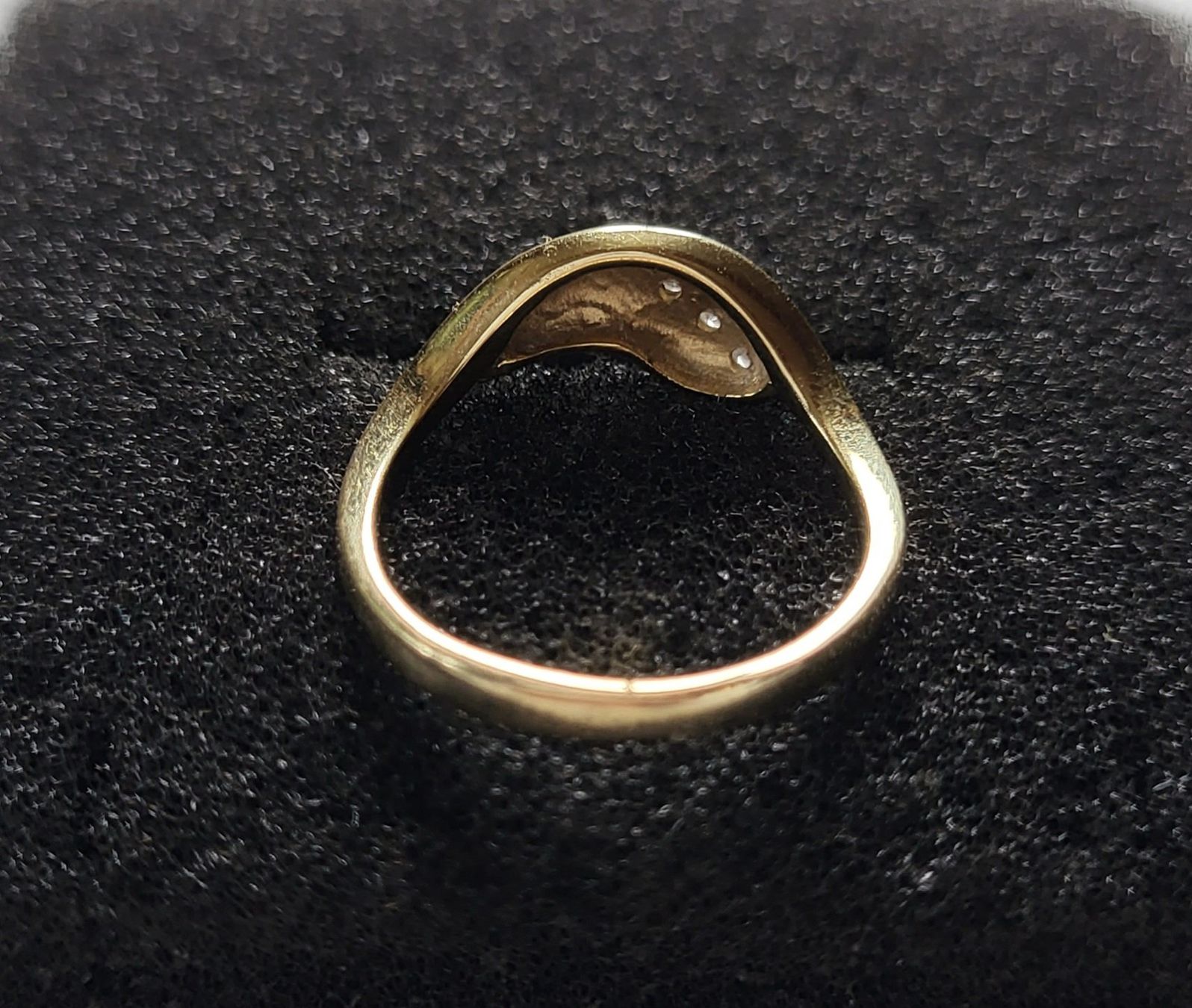 Anelli: Gold 585 Ring Mit Brillanten – Usato da Wald ZH venduto da Dasilver 4