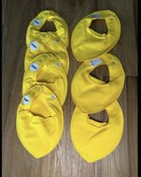 💛💛7 Pippi Lätzchen - Dreieckstüchli, gelb, saugfähig, NEU