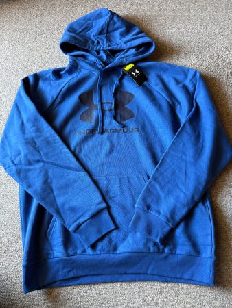 Neuer Under Armour Rival Fleece Logo Hoodie, Herren, Gr. XL
