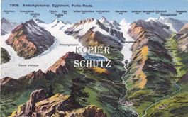 Aletschgletscher, Eggishorn, Furka-Route /bc