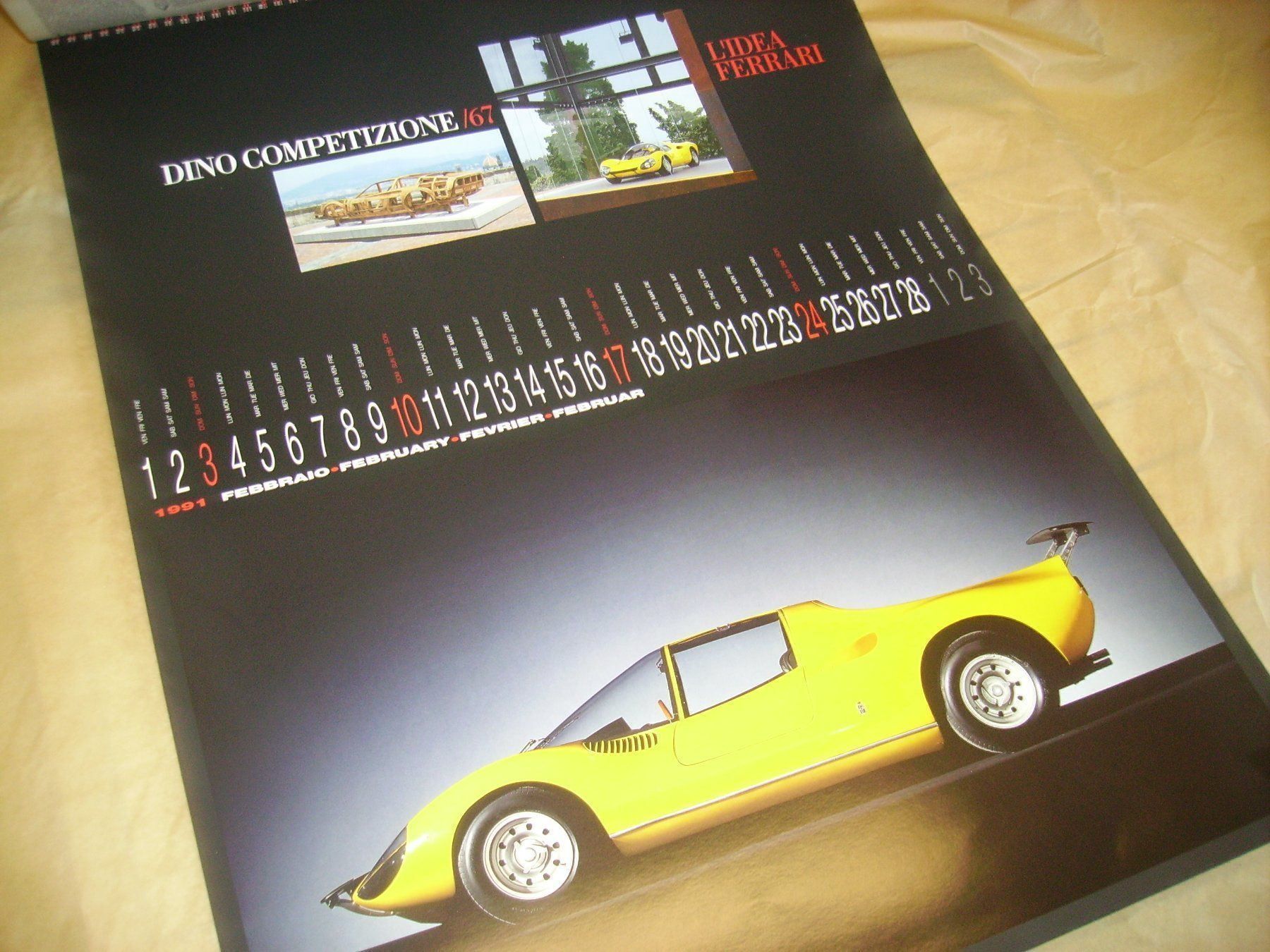 Ferrari Calendari: Ferrari Kalender 1991 – Usato da Immensee venduto da bubi19 6