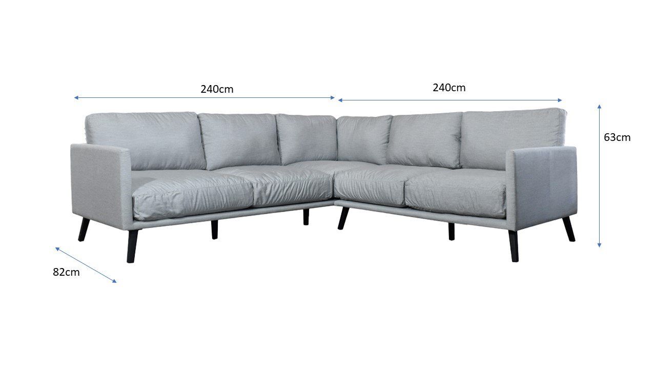Sofas: Easy Lounge Sunbrella hellgrau neu u origin'verpackt outdoor – Neu und originalverpackt aus Fehraltorf von gartenlounge.ch 1