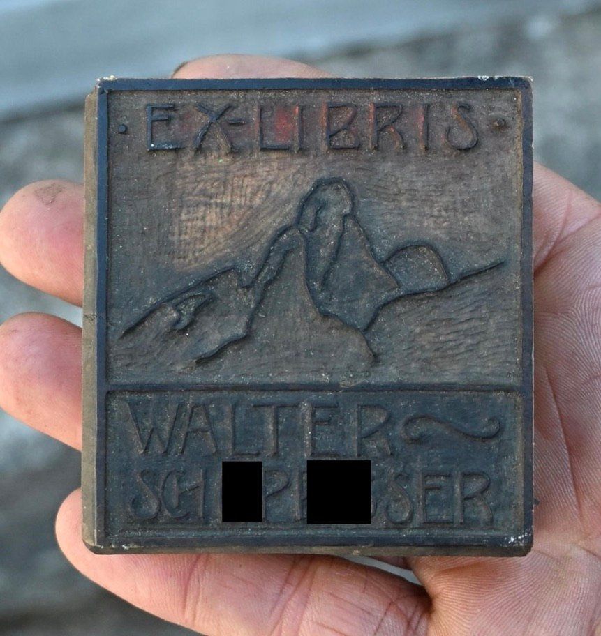 Timbri: antiker Exlibris Holzstempel BERG – Usato da Pfaffhausen venduto da mono_rec
