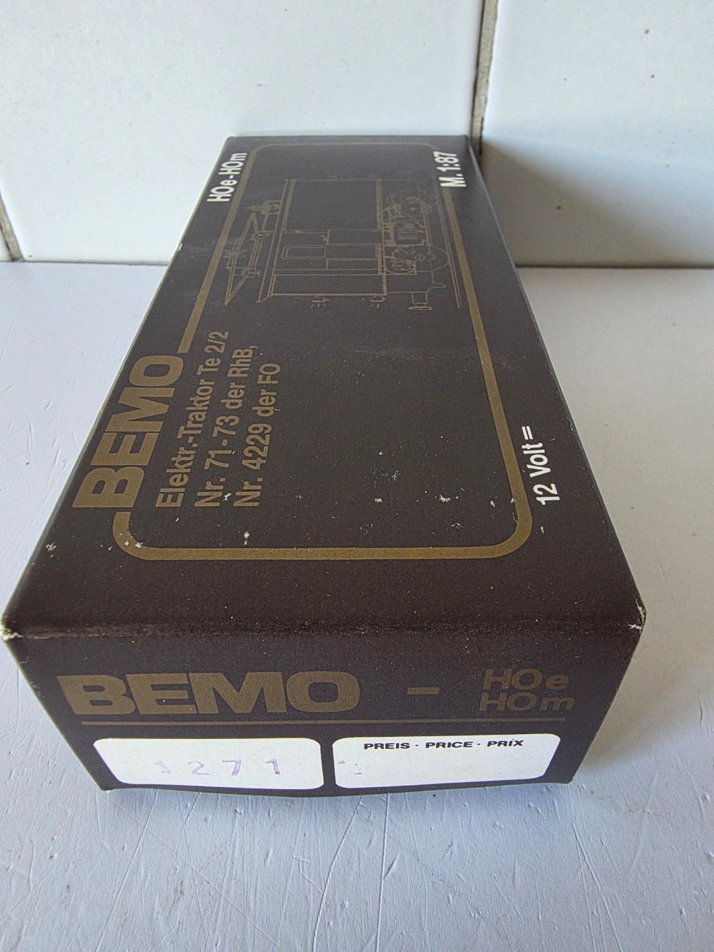 Bemo Modellini di ferrovie: Elektr. Traktor FO, Te 2/2, Lok-Nr. 4926 – Nuovo (secondo la descrizione) da Seuzach venduto da Loeckeli01 7