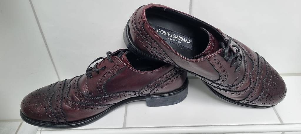 Damenschuhe: Bordeauxfarbene Dolce & Gabbana Schuhe, Gr. 40 – Gebraucht aus Hombrechtikon von goe_f996