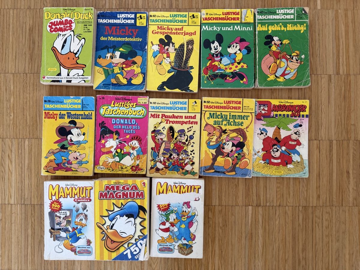 Fumetti: Lustige Taschenbücher, diverse Comics – Usato da Zürich venduto da PixelTreasure