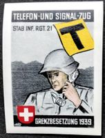Soldatenmarke 2.WK, Stab Inf Rgt 21, n durchstr, Wi Inf 191