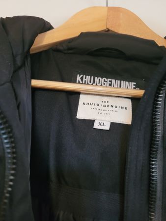 Khujo Wintermantel schwarz xl neu 