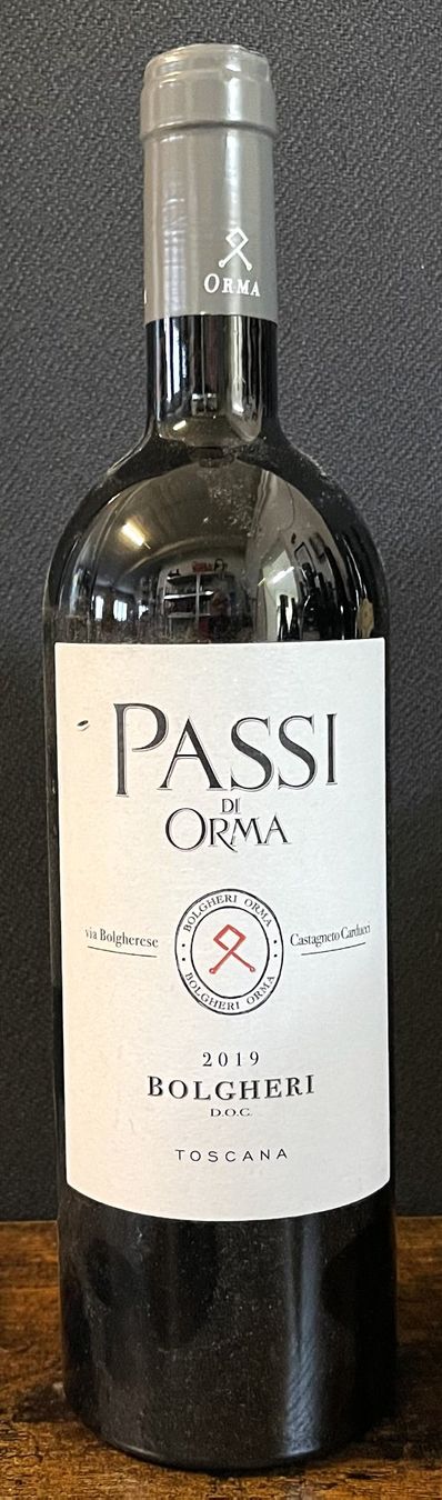 Vino: Bolgheri DOC Toscana - Passi di Orma 2019 – Nuovo e nell'imballaggio originale da Oftringen venduto da Vucki