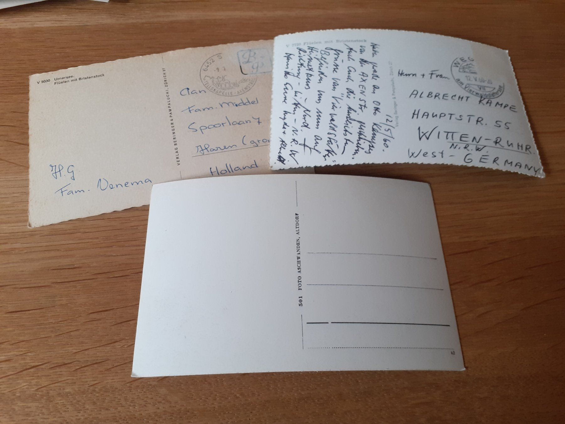 Cartoline postali: FLüELEN mit BRISTENSTOCK – Usato da Winterthur venduto da Ornyx7 1