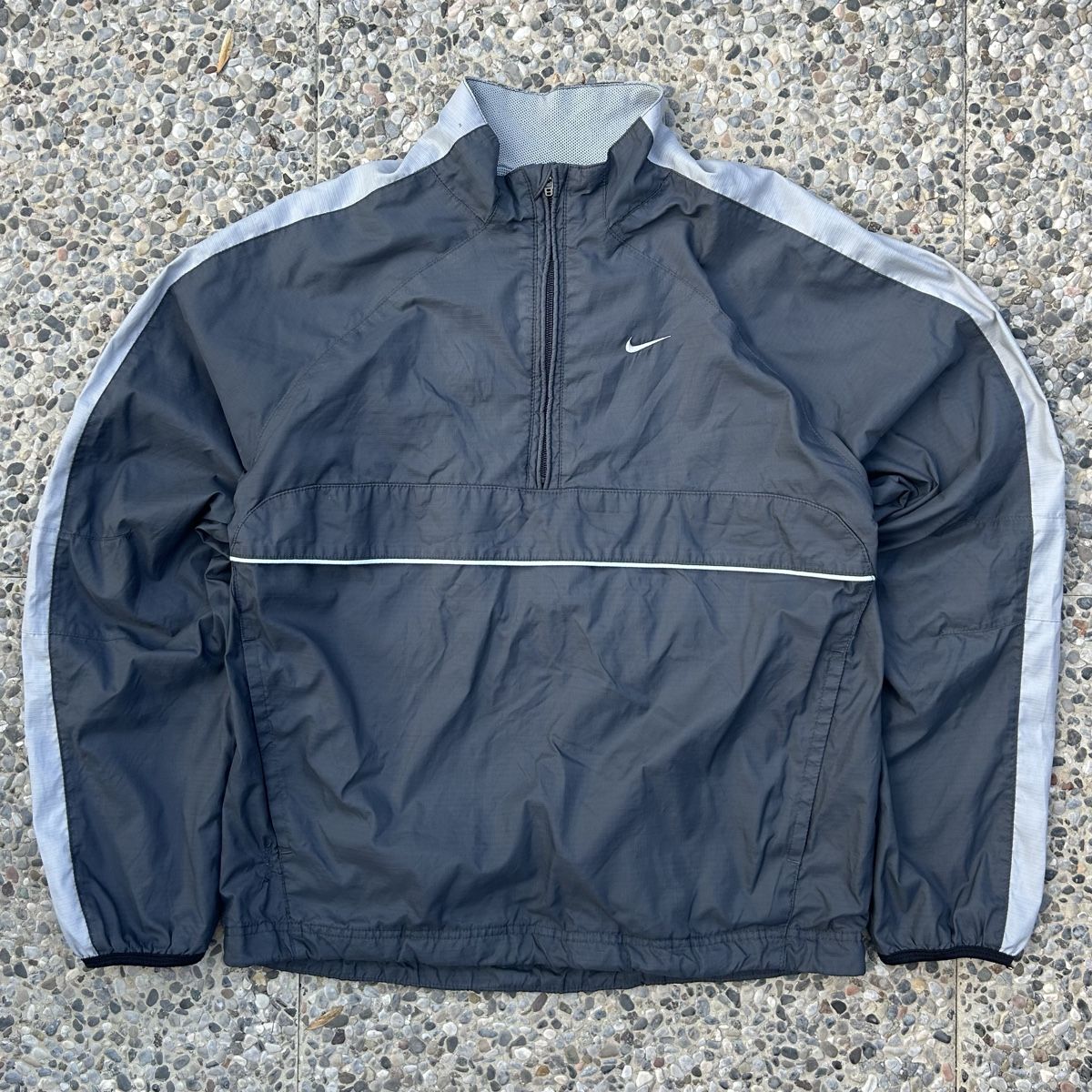 Nike Jacken: Vintage Nike grey Half-Zip jacket – Gebraucht aus brent von fukusapes