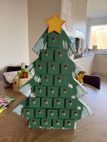 Adventskalender Holz Tannenbaum 