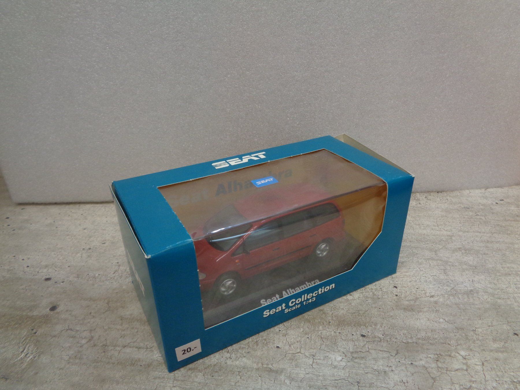 Seat Modellini d'auto: Fischer 1:43 Seat Alhambra – Nuovo e nell'imballaggio originale da Reconvilier venduto da rallycar 3