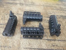 lego 32074c01 lot de 4 pièces Black Projectile Launcher,