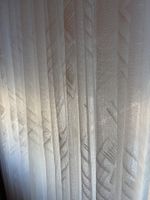 Weisser Vorhang mit Muster - 150 x 220 (R2)