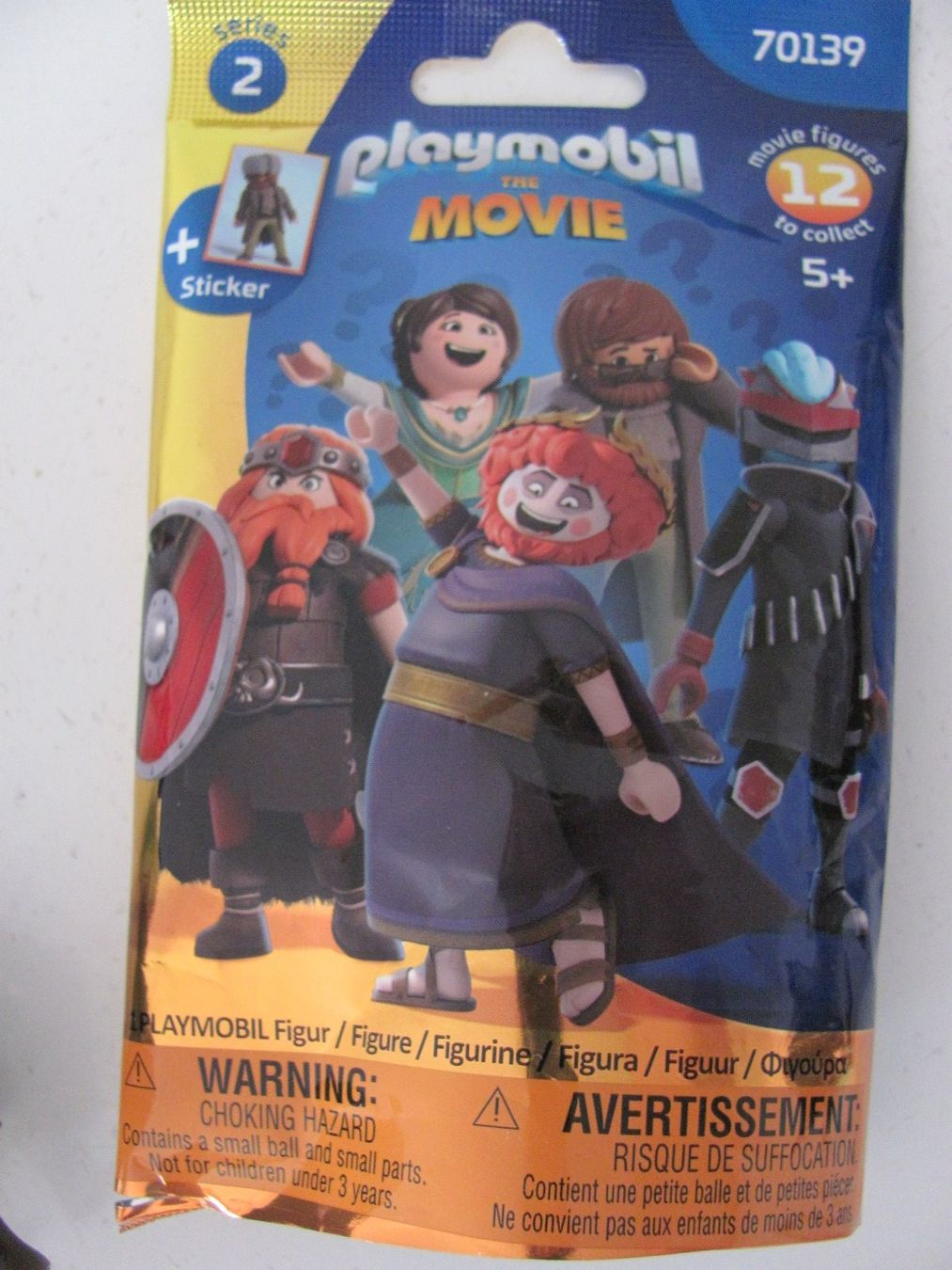 Playmobil Figur Wikinger König Movie Serie (Neu und