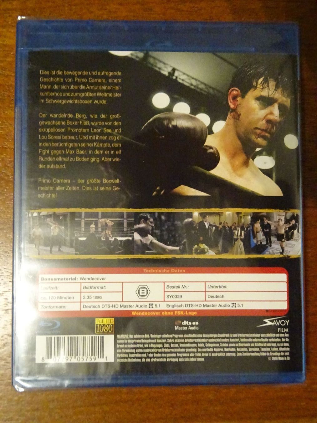 Tutti i DVDs: Carnera - Der grösste Boxer aller Zeiten – Nuovo e nell'imballaggio originale da Erstfeld venduto da Mario_boe0 1