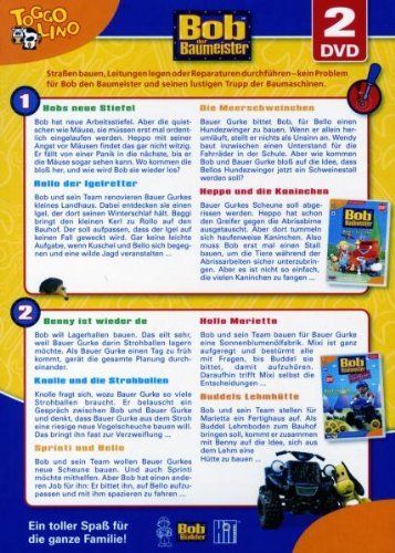 Tutti i DVDs: Bob der Baumeister: Bob's Schrauber-Box 2DVD – Nuovo e nell'imballaggio originale da Steinhausen venduto da Vilivinili 1