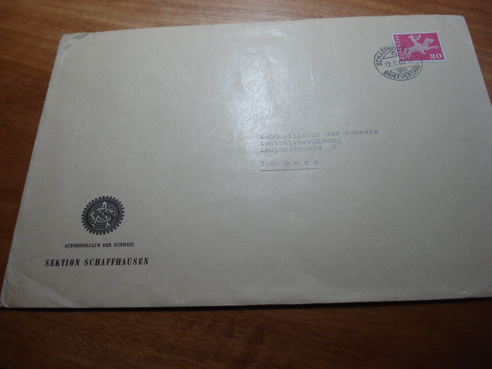 Tutti i francobolli: Brief 1965, ACS Sektion Schaffhausen – Usato da Niederwil AG venduto da morostahu