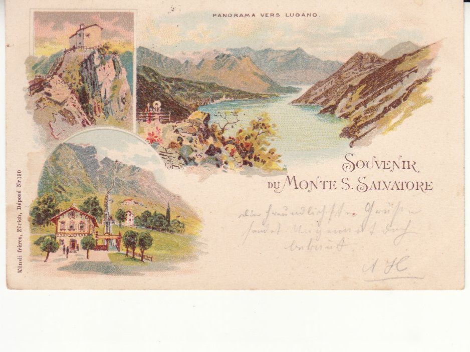 Cartoline postali: San Salvatore 1901 – Usato da Bürglen TG venduto da StampGraf