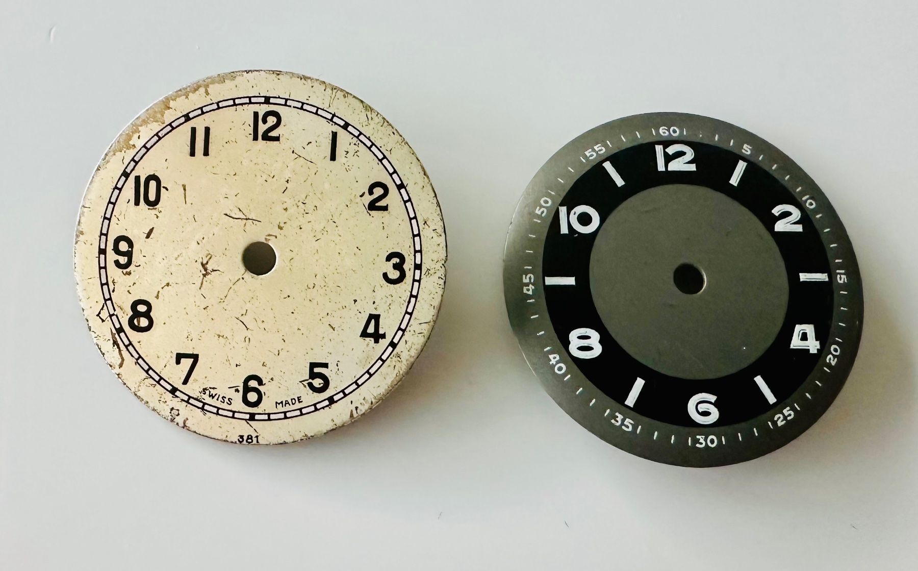 Swiss Orologi: LOT DE 2 CADRANS ART-DÉCO – Usato da Conthey venduto da advisia