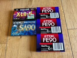 Kassetten NEU TDK Maxell XL-II-S 5 MC NEU RAR