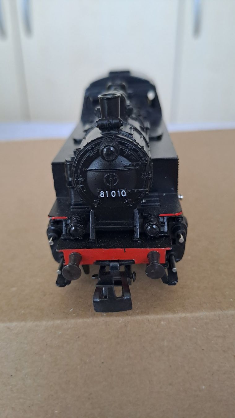 Märklin Modellini di ferrovie: Màrklin DB Dampflok BR 81 H0 WS/31 – Usato da Winterthur venduto da Riebeli333 4