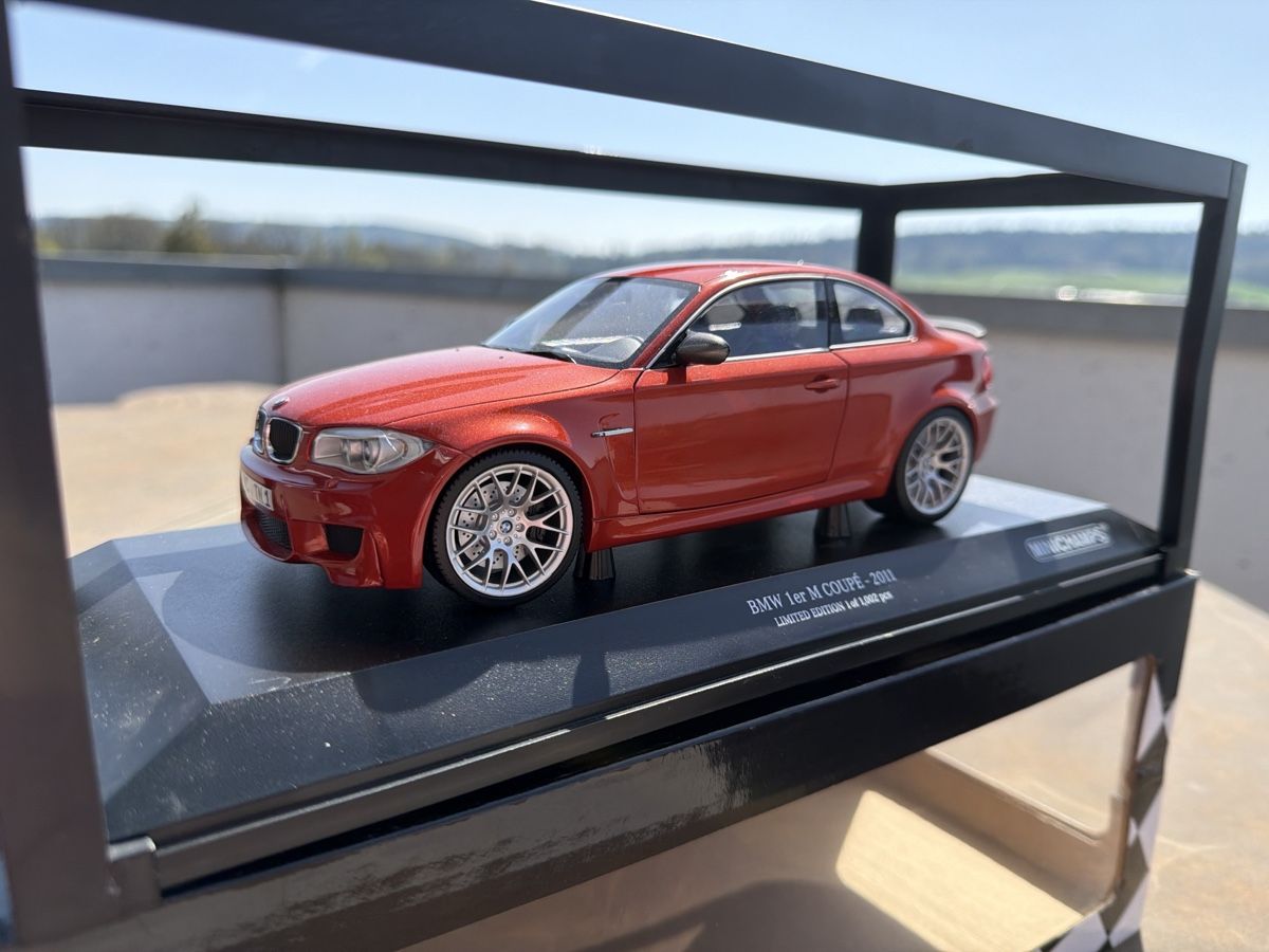 Minichamps Modellini d'auto: BMW 1er M - Minichamps - 1/18 – Nuovo e nell'imballaggio originale da Wolfwil venduto da Rolex1 1