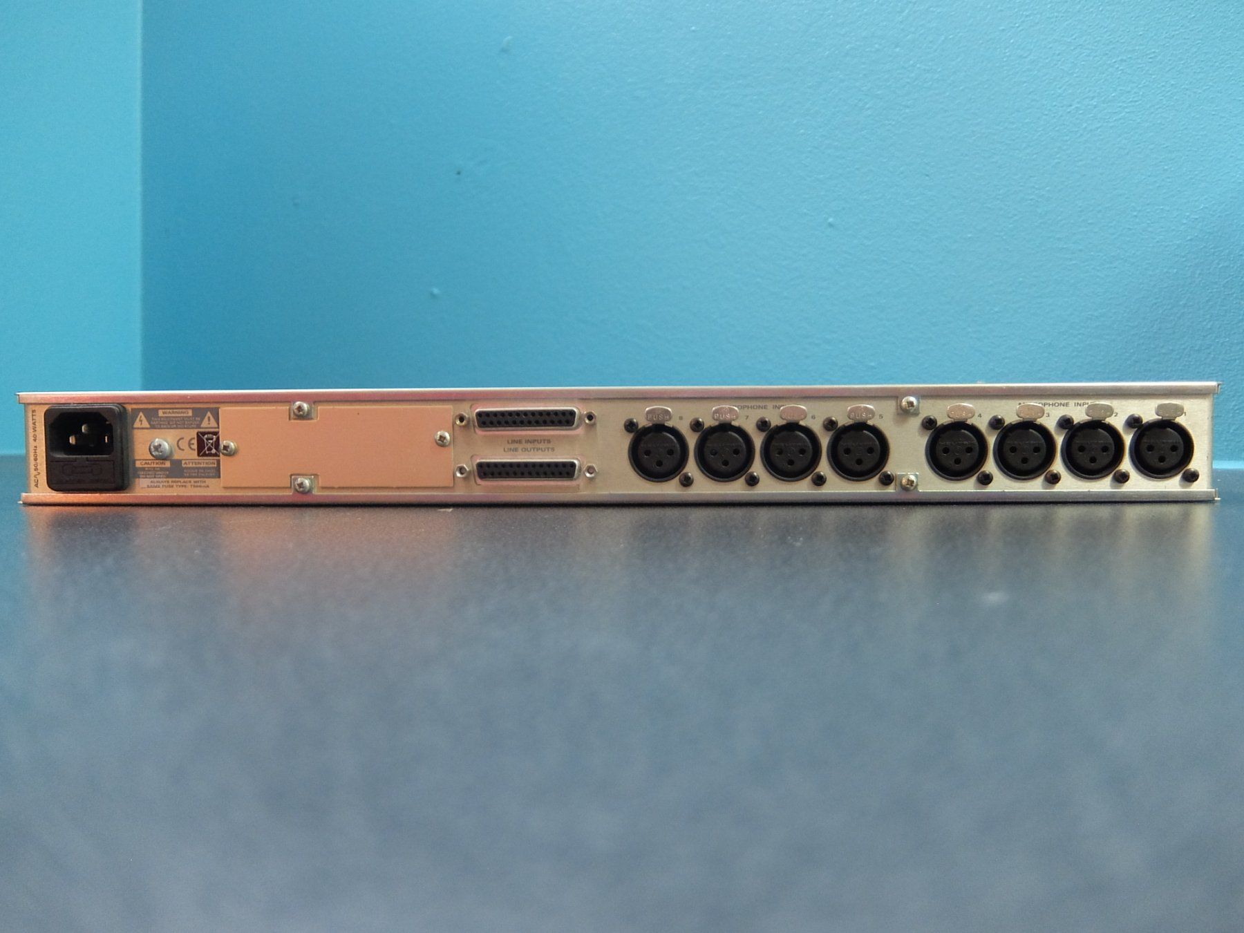 Verstärker: Audient ASP008 - 8ch variable impedance mic pre – Gebraucht aus St. Gallen von qflm 7
