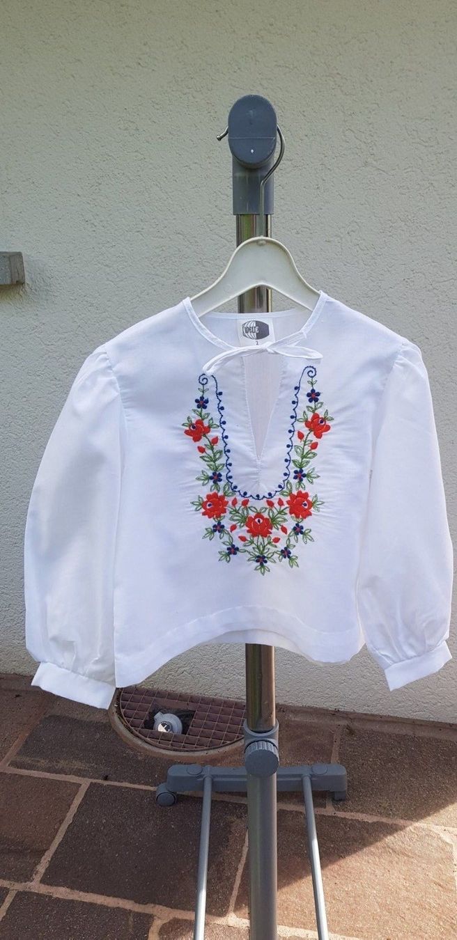 Camicette, T-shirt & Top: Trachtenbluse Kind 1970er – Usato da Mörschwil venduto da wunderkiste44 6