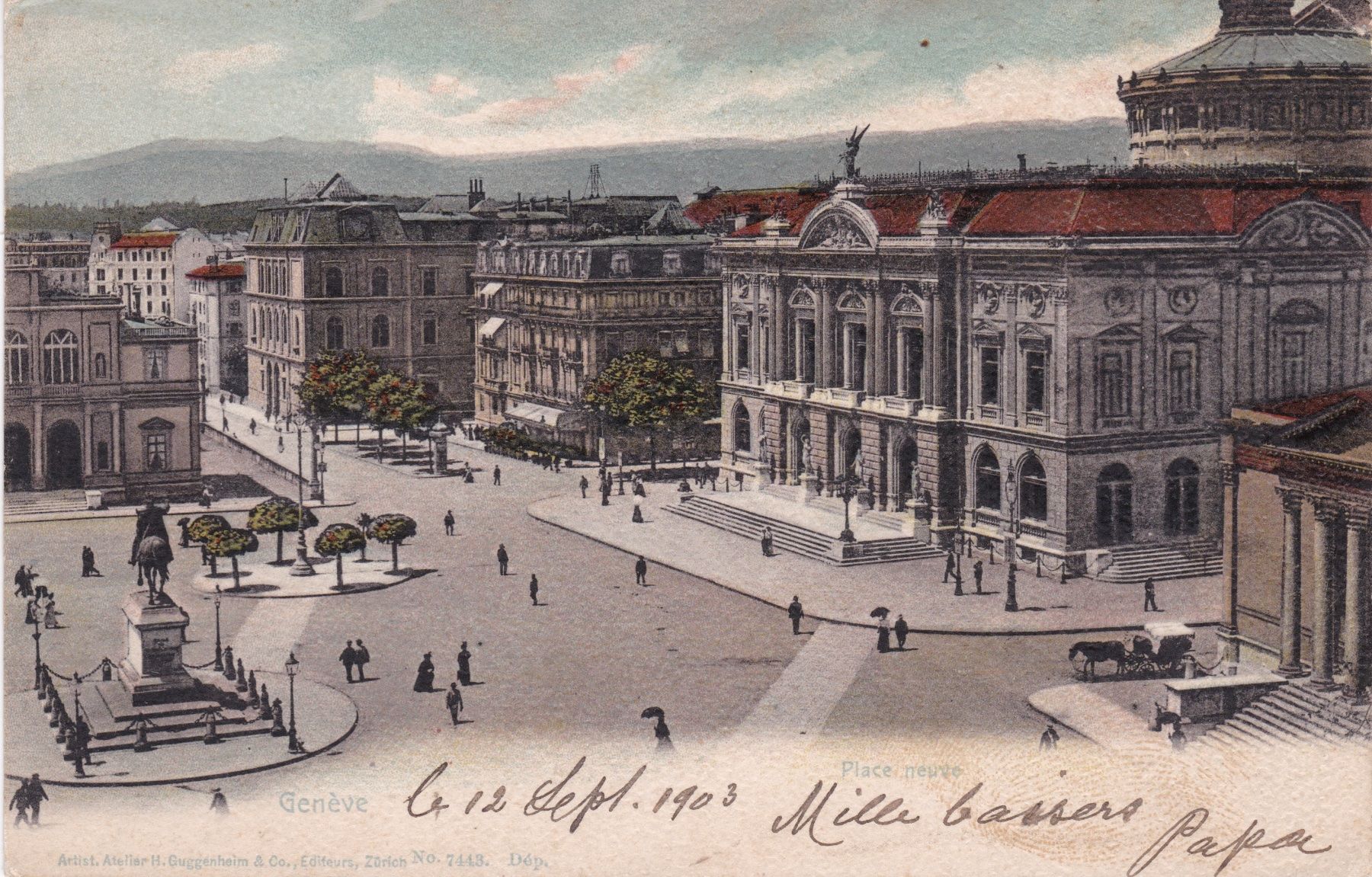 Cartoline postali: Lot Kanton Genf – Usato da Baar venduto da dokuba 6