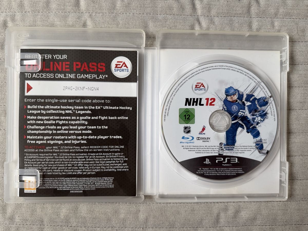 Sony Giochi: NHL 12 für PS3 – Usato da Thunstetten venduto da Virus_33 1