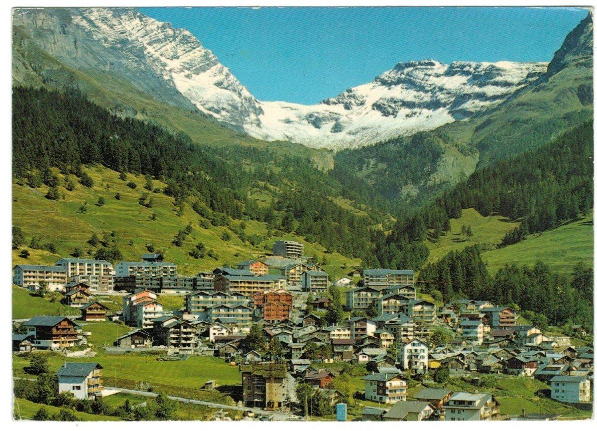 Cartoline postali: AK Leukerbad 1974 – Usato da Zürich venduto da Tolima194