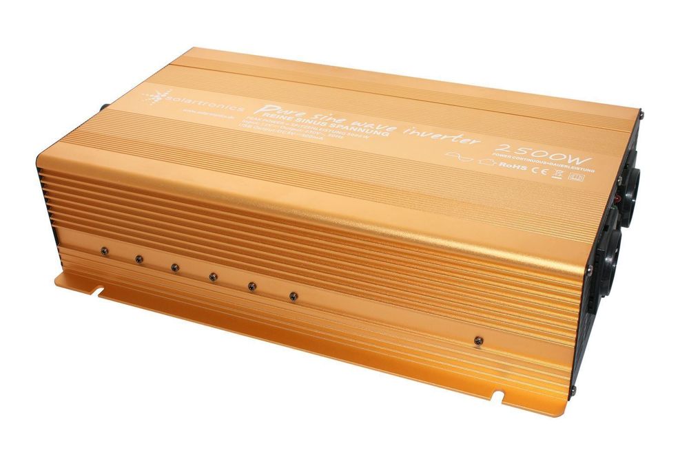 Spannungswandler 24V 4000/8000 Watt Power USB 2.1A reiner SINUS Gold  Edition