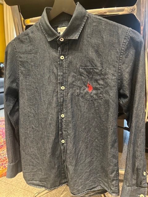 US Polo Camicie, T-shirt & Polo: US Polo Jeanshemd, Grösse 10 – Usato da Gockhausen venduto da Selleries 1