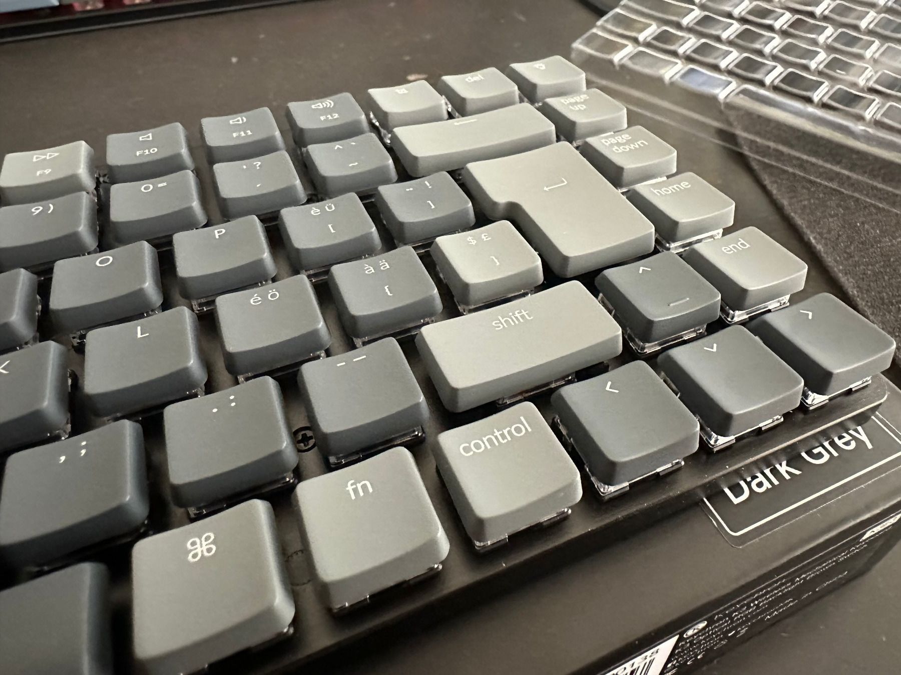 Keychron Tastaturen: Keychron K3 V2 Dark-Gray CH-Layout – Gebraucht aus Rapperswil SG von  4