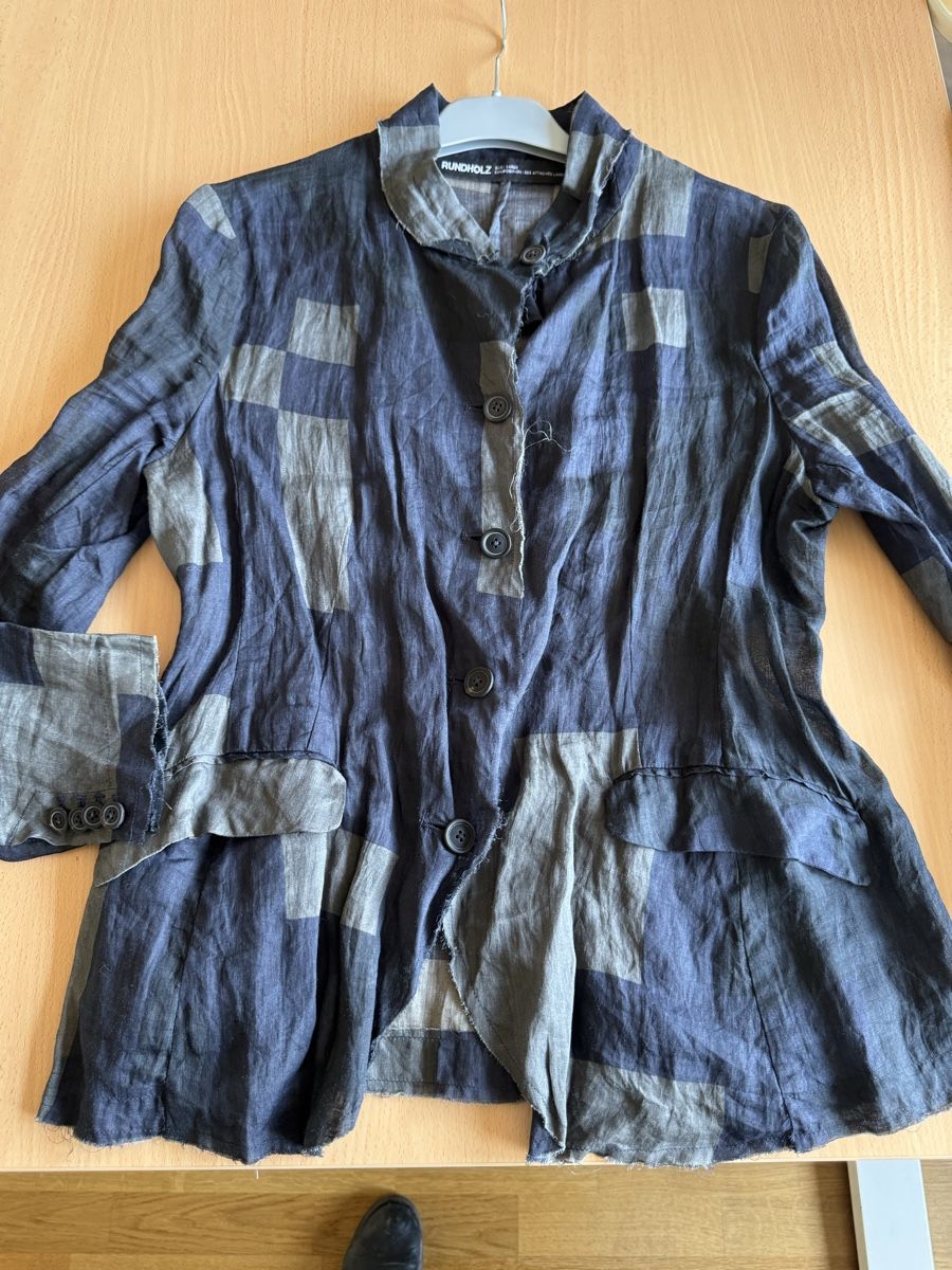 Rundholz Jacken: Veste Rundholz, Taille L, 100% Ramie – Neu (gemäss Beschreibung) aus Morges von sandy069 1