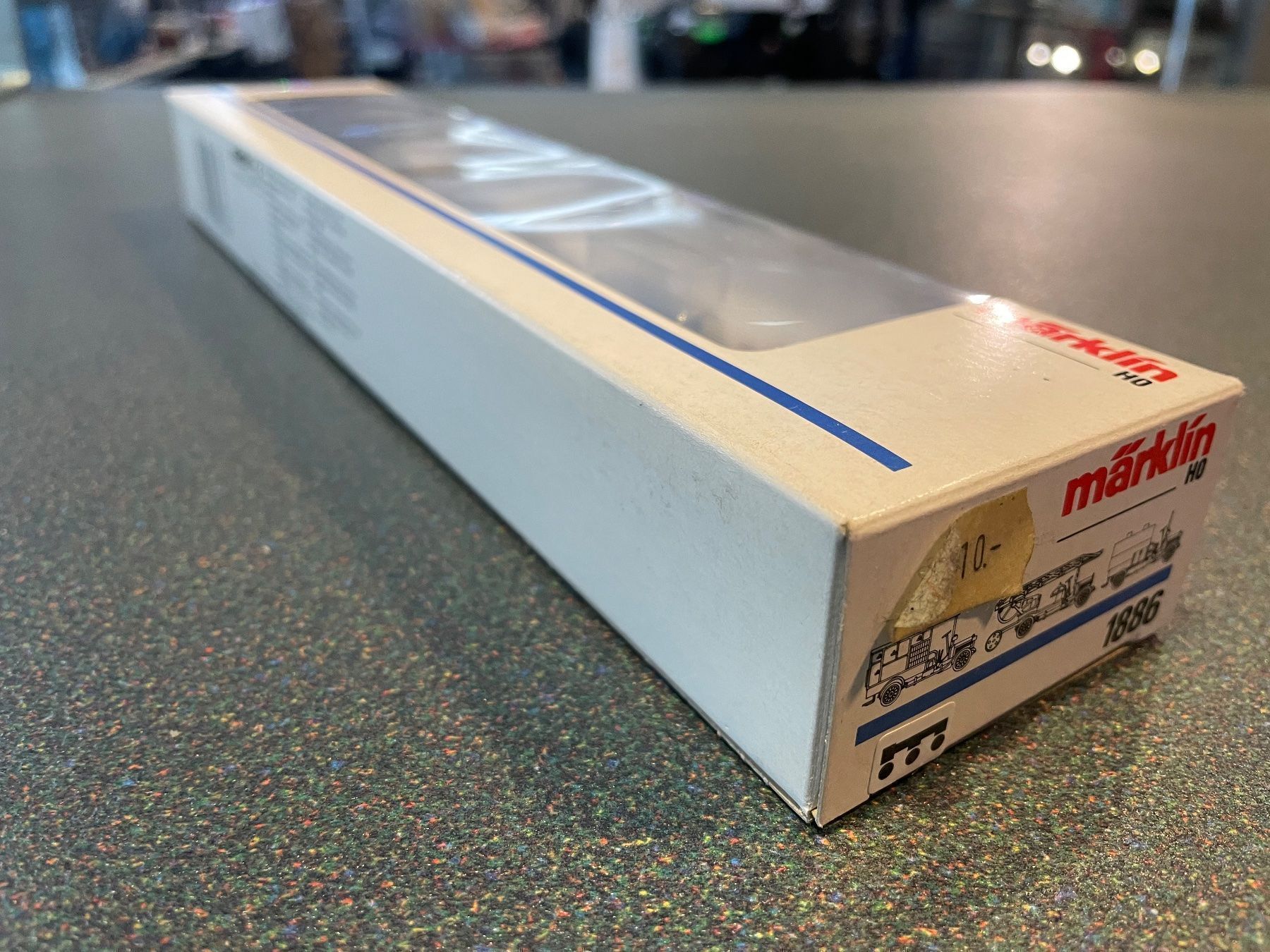Märklin Modellini di ferrovie: Märklin 1886 Oldtimer Feuerwehrset H0 – Nuovo (secondo la descrizione) da Chiasso venduto da Carrara-Modellismo 4
