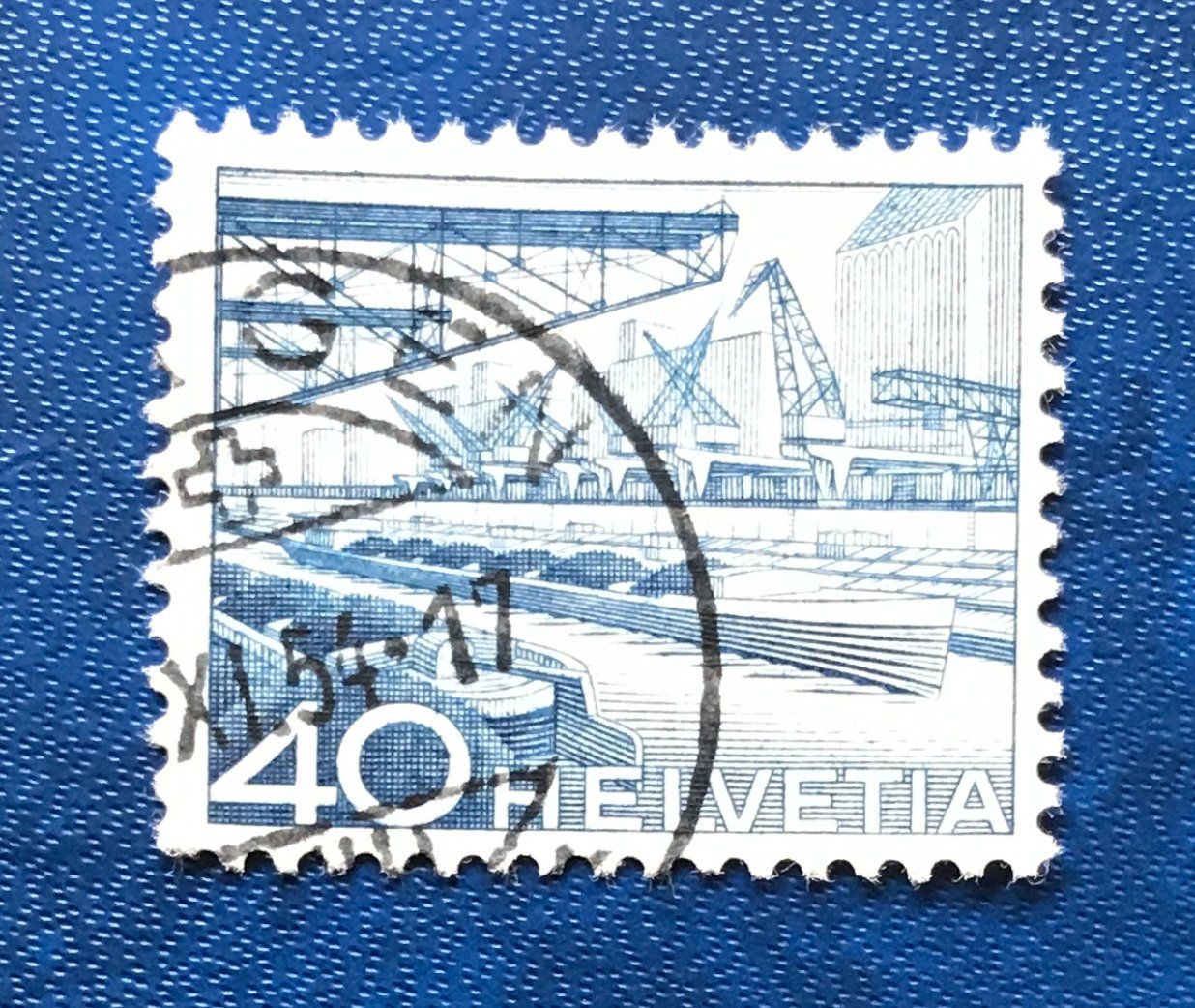 Alle Briefmarken: Nr.305 Technik und Landschaft GESTEMPELT     – Gebraucht aus Aarau von Billa007