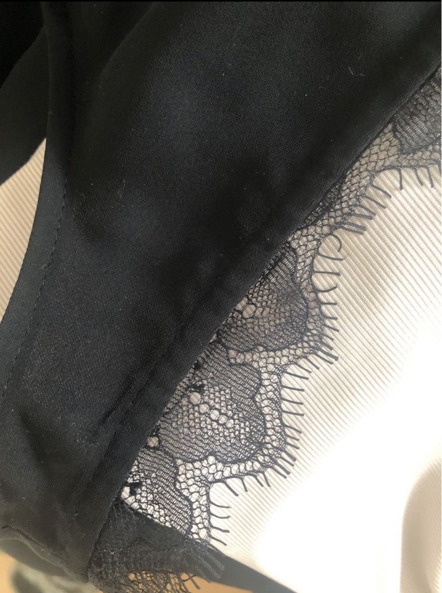 H&M Kleider: Schwarzes Kleid mit Spitzendetails Gr. 40 H&M Elegant – Gebraucht aus Zürich von Herbion1 3