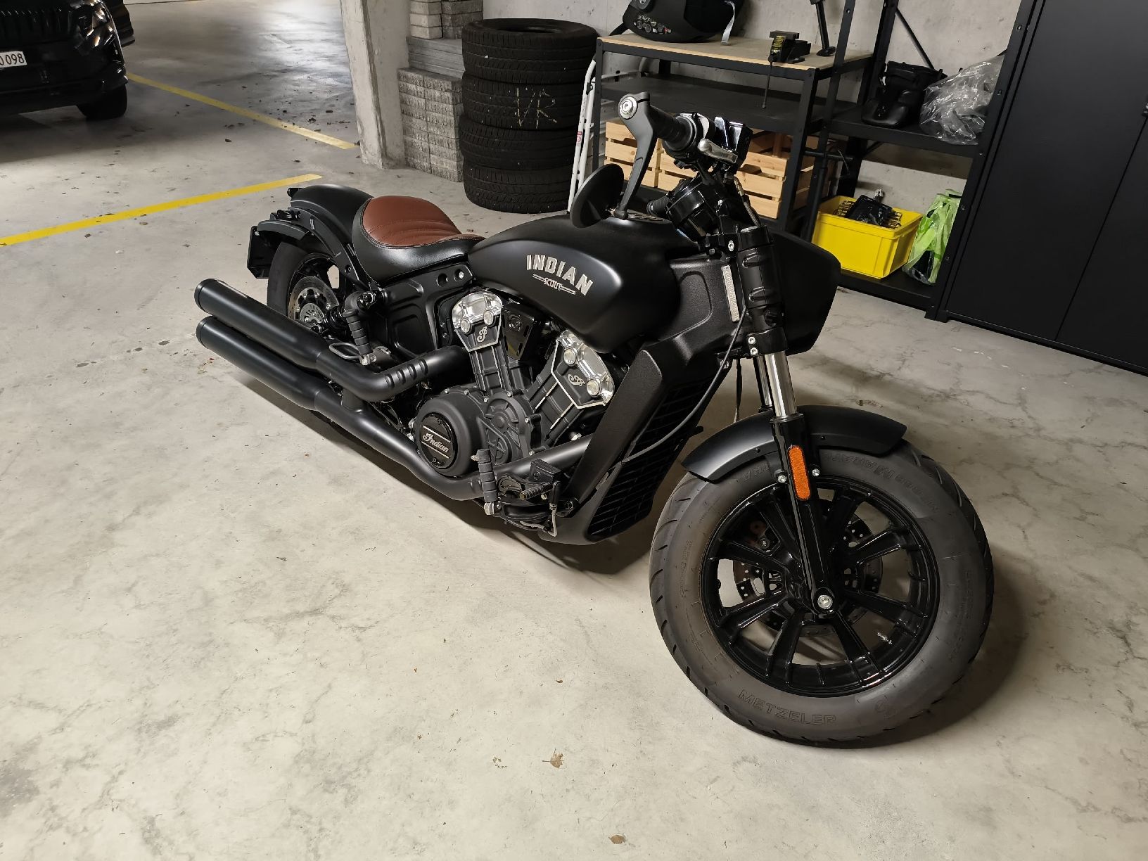Indian Motorcycle Chopper: Indian Scout Bobber – Gebraucht aus Uznach von rog_5mmr