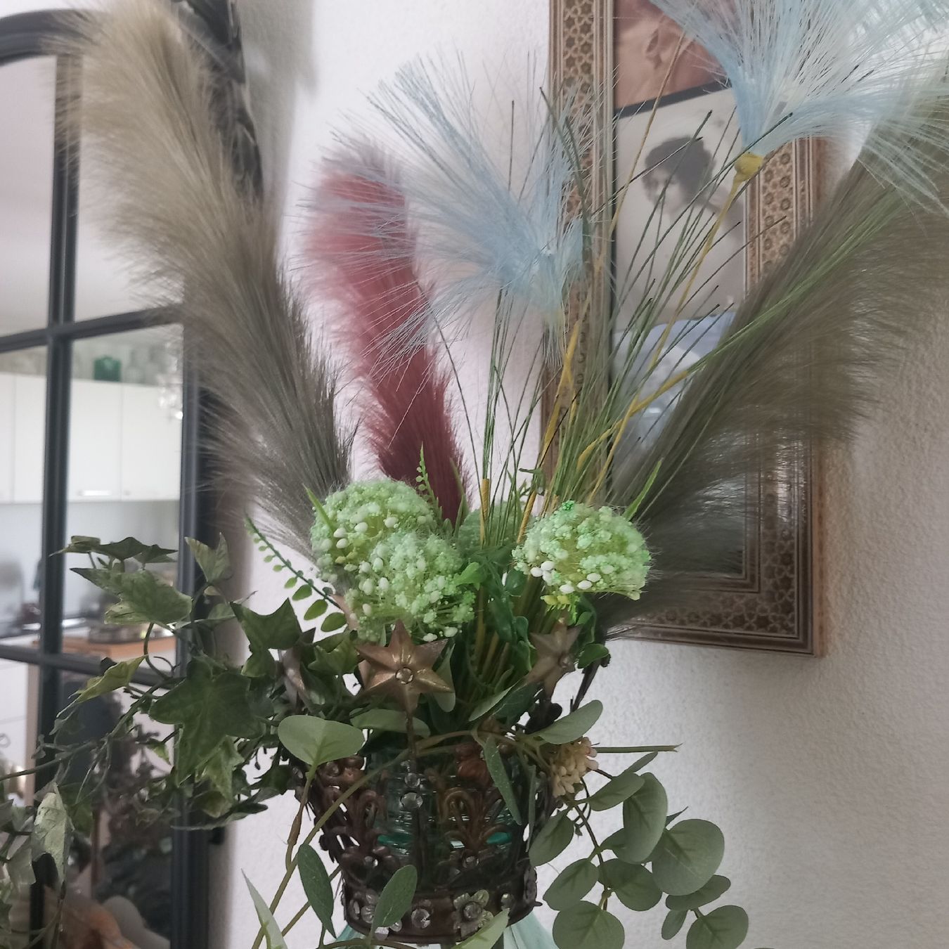 Vasi & Recipienti: XL Flaschen Bodenvase aus Glas , / H- 67cm. – Usato da Aegerten venduto da gismolini 4