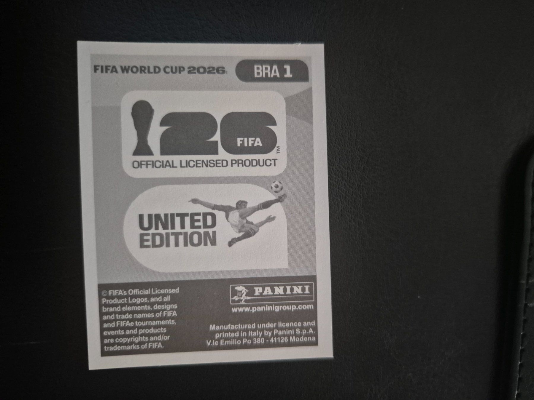 Panini Carte collezionabili: Panini WM 26 BRA 1 – Nuovo (secondo la descrizione) da Rorschacherberg venduto da AJ3108 1