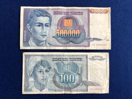 Belgrad 1992/93 - Jugoslawien - Dinar