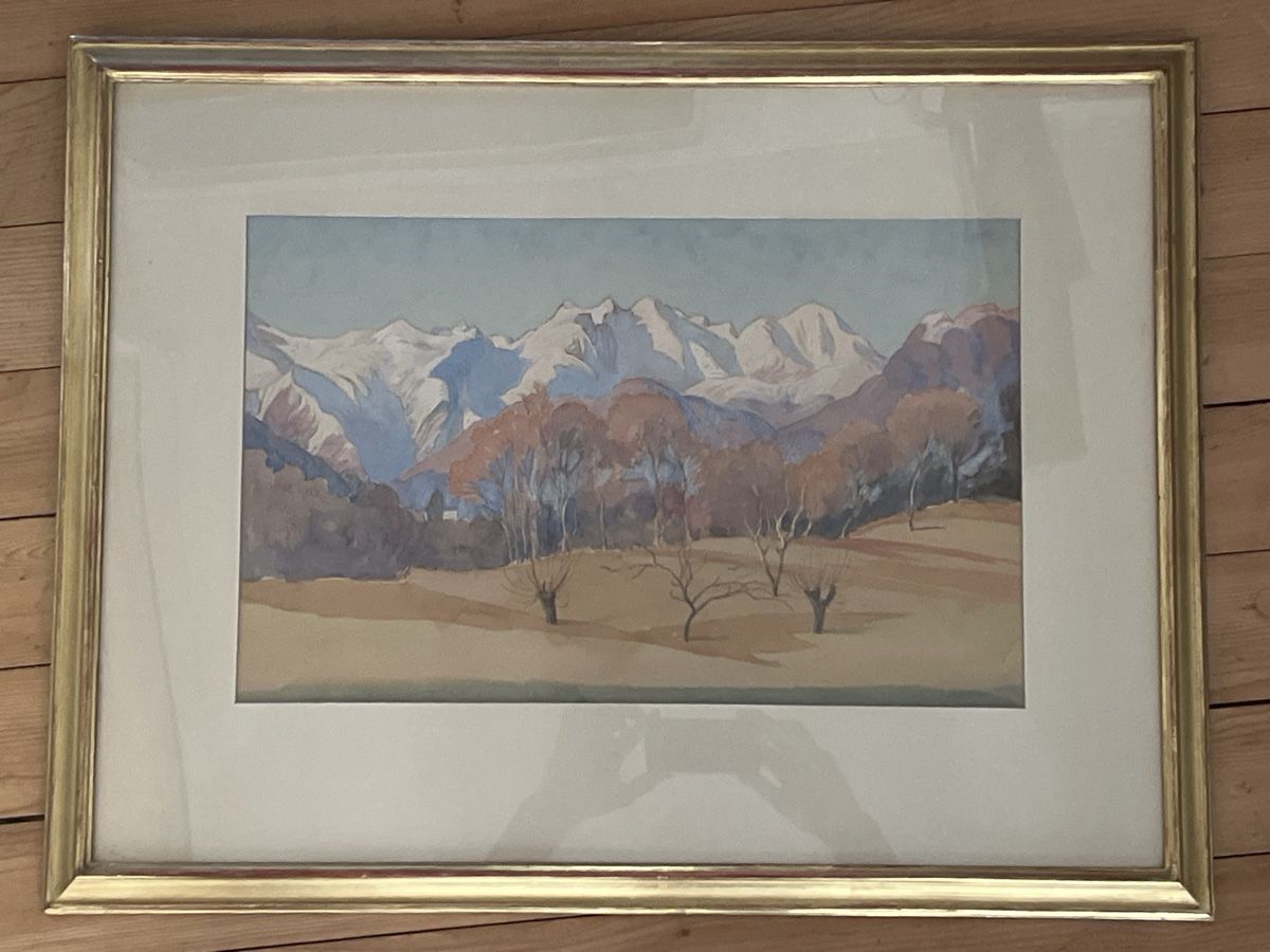 Tableaux: Wunderschönes Aquarell – D'occasion à Niederurnen par gebrauchtbrauchbar 1